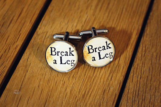 Theatre cufflinks. Break a leg gift. Opening Night present. Actor Theatre Lover. Theatrical Musical Theatre Shakespeare Pocket Watch Wedding