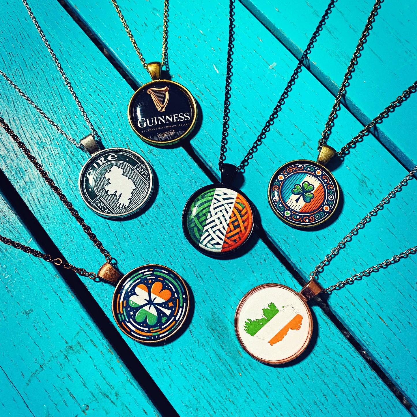 St Patrick's Day Earrings! Irish Gifts. Ireland Jewellery. Ireland Flag. GAA. Irish Wedding. Paddys Day 17th March. Provinces. Rugby. Eire.